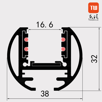 48V Без отделки Magnetic Light Track для кухни в спальне отеля