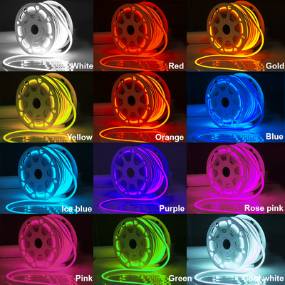 свет гибкого трубопровода СИД 10mm неоновый, свет веревочки СИД силикона RGB 12V неоновый