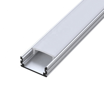 Белый поверхностный установленный профиль СИД, u формирует канал 17.4mm x 8.5mm СИД алюминиевый