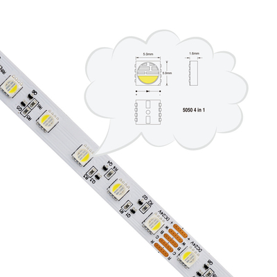 4 в 1 прокладке СИД RGBW, свет прокладки водоустойчивое IP20 СИД SMD 5050 RGB IP67