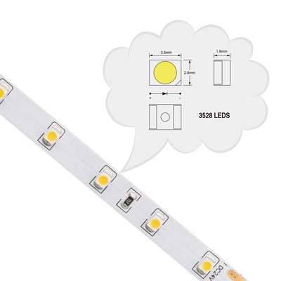 Высокие прокладки 60LEDs 120LEDs 240LEDs СИД CRI95 3528 SMD для офисных зданий
